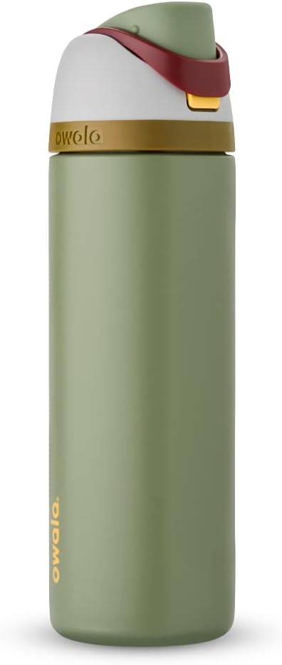 Owala Star Wars FreeSip Insulated Stainless Steel Water Bottle with Straw for Sports and Travel. BPA-Free. 24-Ounce. Boba Fett