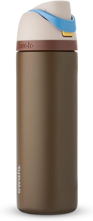 Owala Star Wars FreeSip Insulated Stainless Steel Water Bottle with Straw for Sports and Travel. BPA-Free. 24-Ounce. Mandalorian