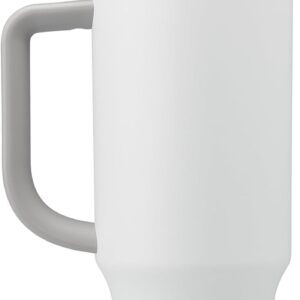 Owala Stainless Steel Triple Layer Insulated Travel Tumbler with Spill Resistant Lid. Straw. and Carry Handle. BPA Free. 40 oz. Gray (Iced Tea)