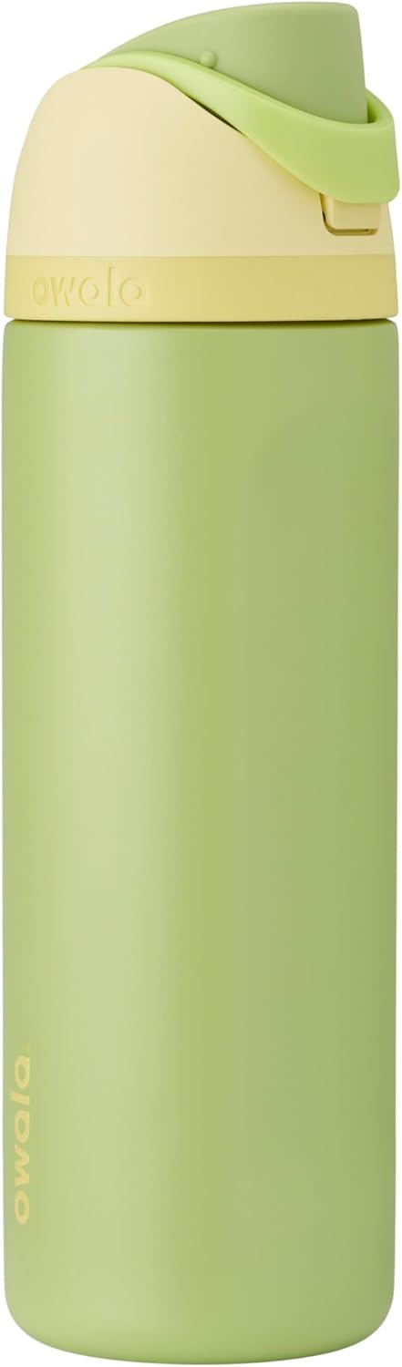 Owala Disney Princess FreeSip Insulated Stainless Steel Water Bottle with Straw for Sports and Travel. BPA-Free Sports Water Bottle. 24 oz. Tiana