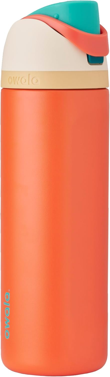 Owala Disney Princess FreeSip Insulated Stainless Steel Water Bottle with Straw for Sports and Travel. BPA-Free Sports Water Bottle. 24 oz. Moana