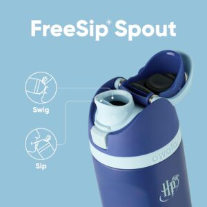 Owala Harry Potter FreeSip Insulated Stainless Steel Water Bottle with Straw. BPA-Free Sports Water Bottle. Great for Travel. 24 Oz. Ravenclaw